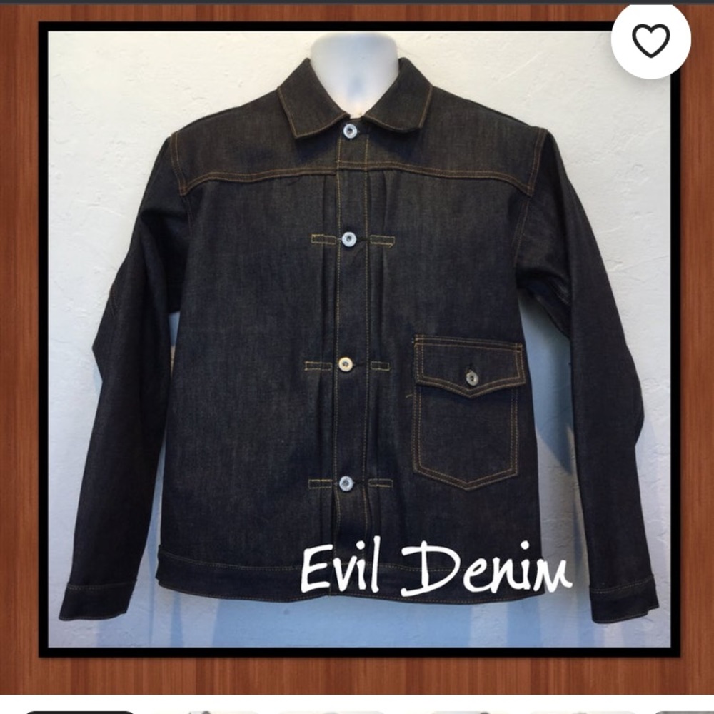 Men’s EVIL DENIM 1930’s Jacket (NWOT)